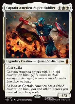 Captain America, Super-Soldier Marvel Super Heroes